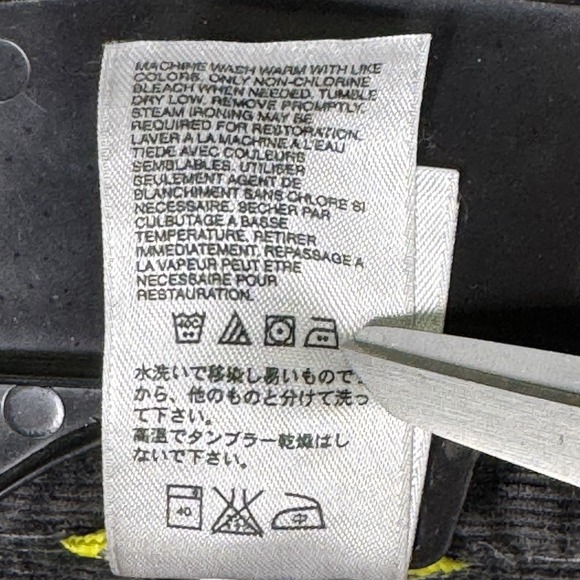 VTG‎ The North Face Men's Size XXL Gray Corduroy Long Sleeve Pea Shirt - Picture 11 of 11